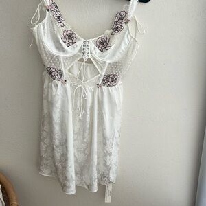 For Love & Lemons Matilda Slip Dress